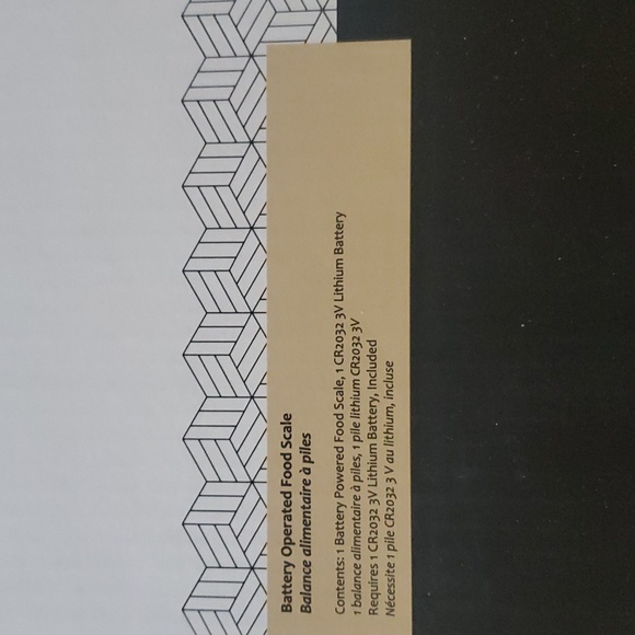 **SALE**Battery Operated Food Scale - Picture 3 of 3